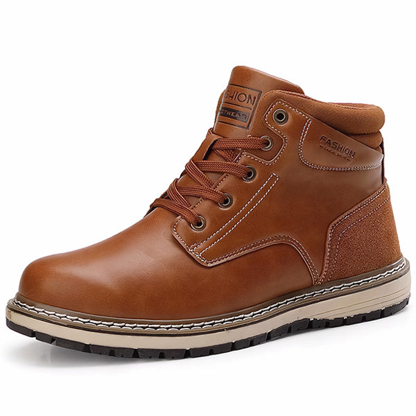 Brown Military Boots