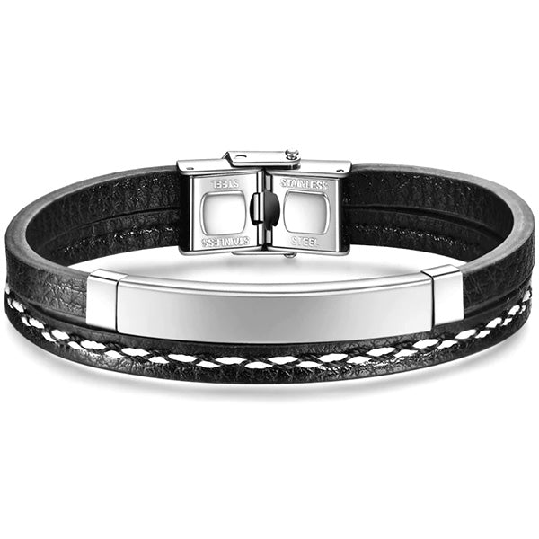 Bracelet with military dog ​​tag