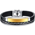 Customizable Military Bracelet with Dog Tag