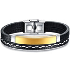 Customizable Military Bracelet with Dog Tag