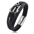 Men's Anchor Rope Bracelet
