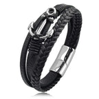 Men's Anchor Rope Bracelet