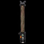 Camo Survival Bracelet with Compass & Flashlight
