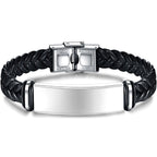 Military Bracelet with Engravable Tag