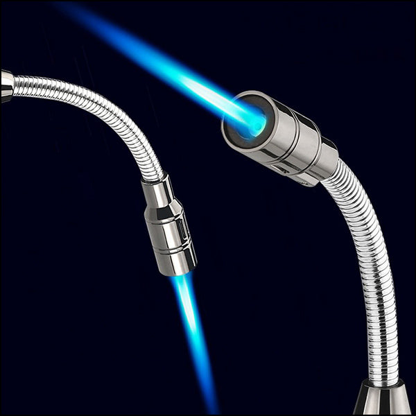 Modern Gunmetal Flexible Neck Arc Lighter