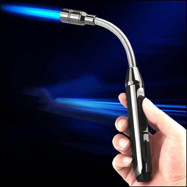 Modern Gunmetal Flexible Neck Arc Lighter