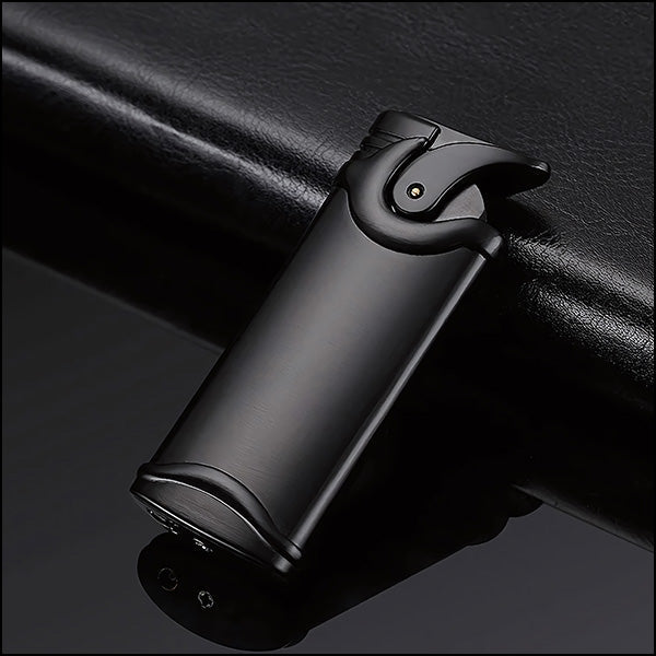 Modern Black Jet Lighter with Trigger Ignition
