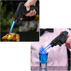 Black Pistol Grip Butane Torch