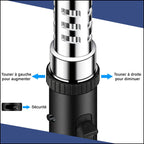 Slim Black & Chrome Refillable Butane Lighter