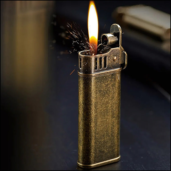 Classic Antique Brass Lighter
