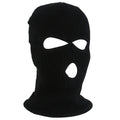 Military Balaclava with Three Holes, Black