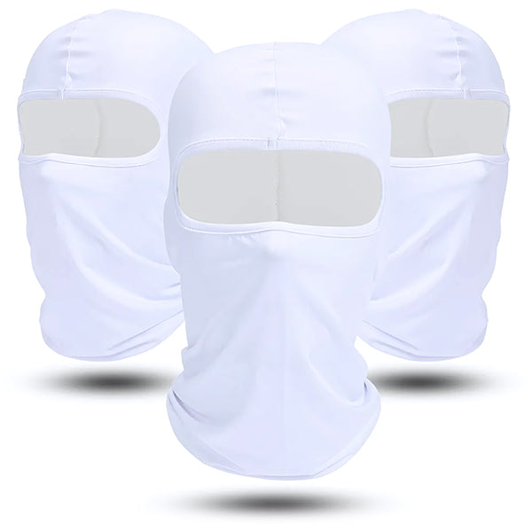 White Military Balaclava