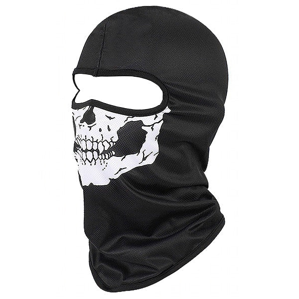 Lightweight Black Skull Balaclava Mask