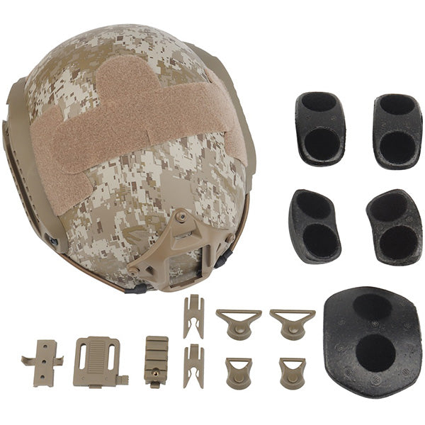 Digital Desert Camouflage FAST Airsoft Helmet