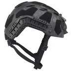 Dark Multicam Tactical Helmet with ARC Rails