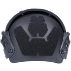 Matte Black FAST Tactical Helmet with Rails