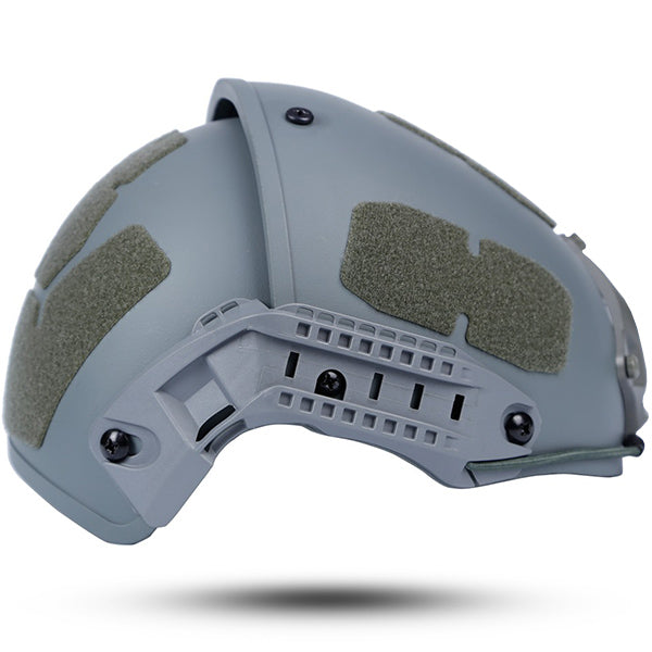 Grey Military Helmet