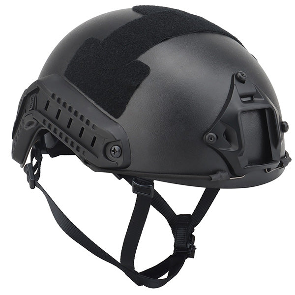 Black Military Helmet