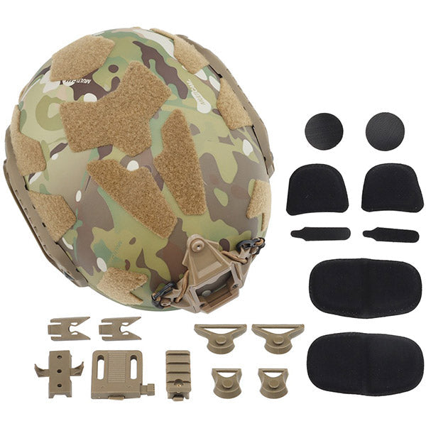 Multicam Camo FAST Tactical Helmet