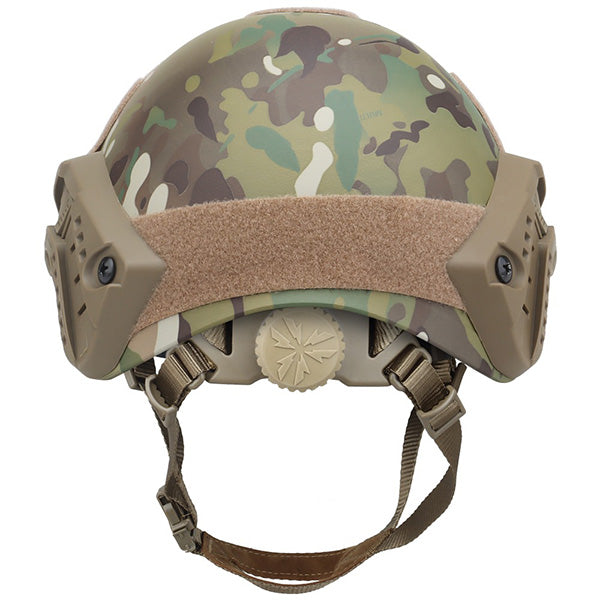Multicam Tactical Airsoft Helmet with Side Rails