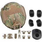 Multicam Tactical Airsoft Helmet with Side Rails