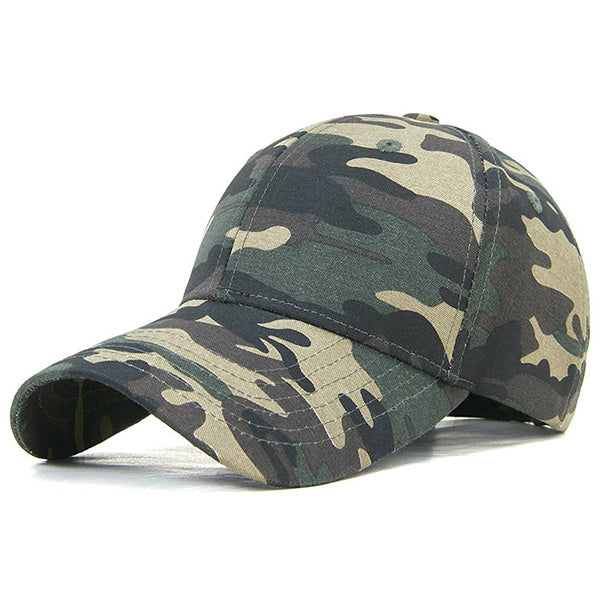 Green Camouflage Cap