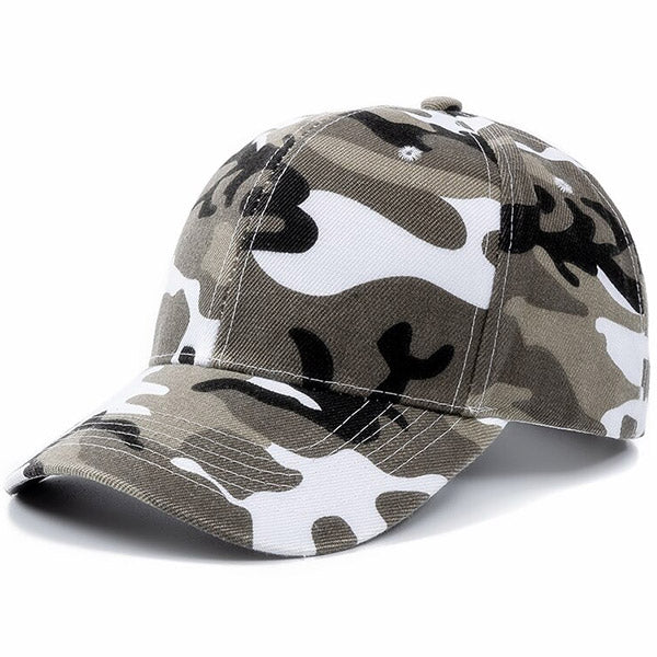Women's Grey Camouflage Cap