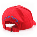 Red Bubba Gump Co. Embroidered Baseball Cap