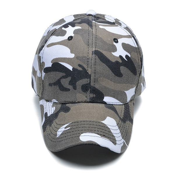 Woodland Camouflage Cotton Baseball Cap
