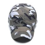 Woodland Camouflage Cotton Baseball Cap