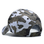 Woodland Camouflage Cotton Baseball Cap