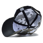 Woodland Camouflage Cotton Baseball Cap