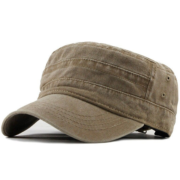Khaki Military Cap