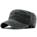 Black Military Cap