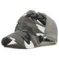 Grey Camouflage Trucker Cap