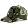 Green Camouflage Trucker Cap