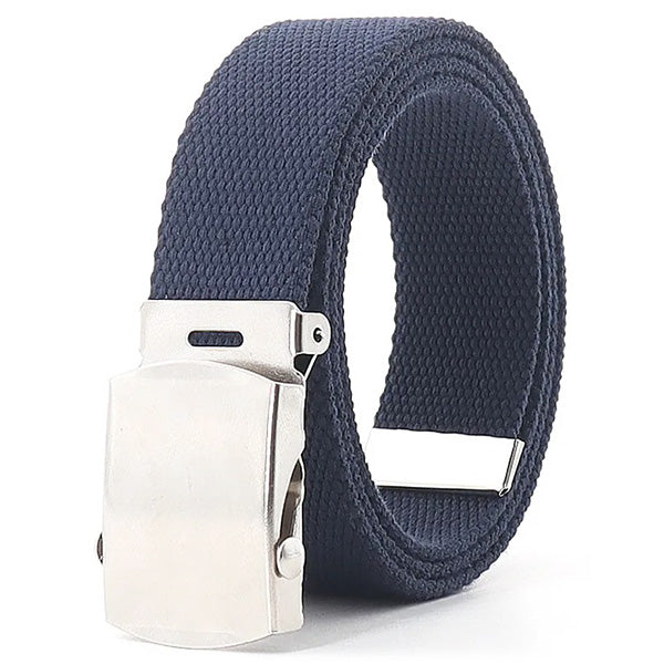 Navy Blue Military Belt