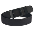 Black Nylon Tactical Belt with Quick-Release Buckle