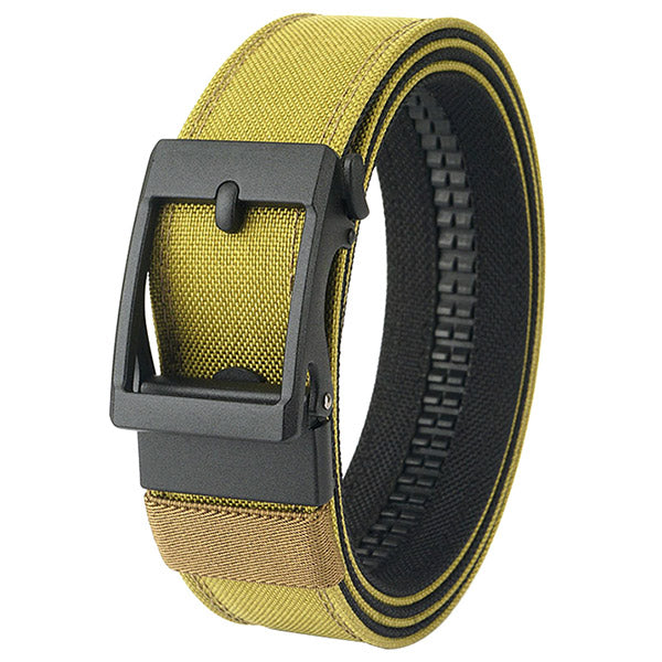 Men's Yellow Military Belt