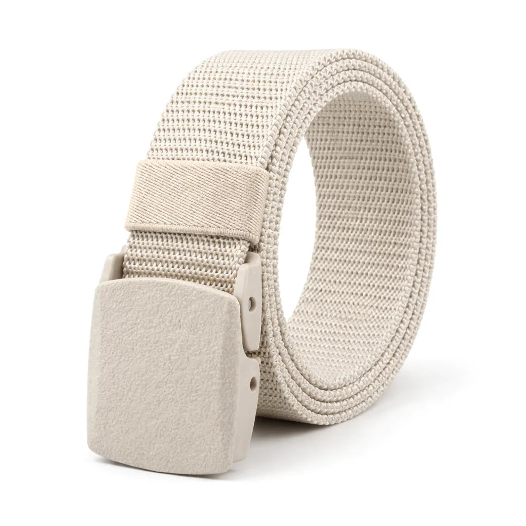 Beige Military Belt
