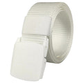 White Military Belt