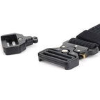 Black Quick-Release Tactical Webbing Belt
