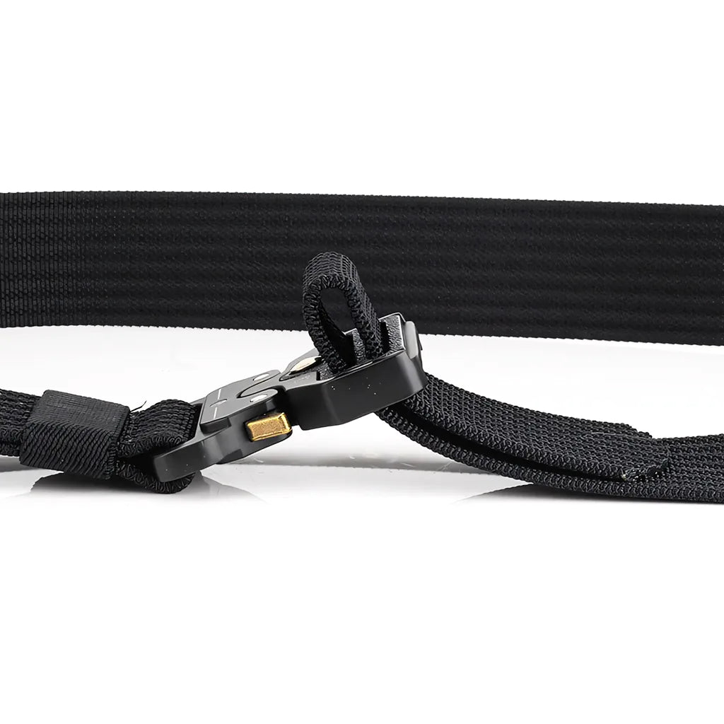 Black Quick-Release Tactical Webbing Belt