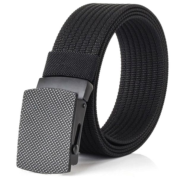 Military Belt with Metal Strap