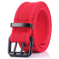 Red Fabric Military Belt