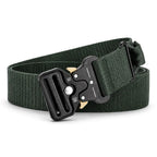 Men's Tactical Olive Green Quick Release Belt
