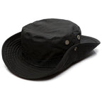 Durable Black Boonie Hat with Ventilation Grommets