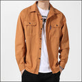 Men's Long Sleeve Military Shirt