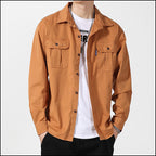 Men's Long Sleeve Military Shirt