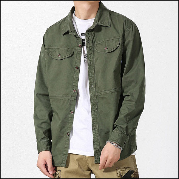 Cotton Military Shirt